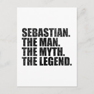 Sebastian Mannen Myten Legenden Vykort