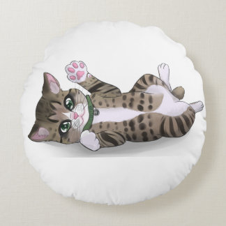 Sebastian Round Pillow Rund Kudde