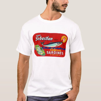 Sebastian Sardineetikett Tee