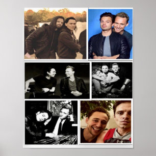 Sebastian Stan och Tom Hiddleston Poster