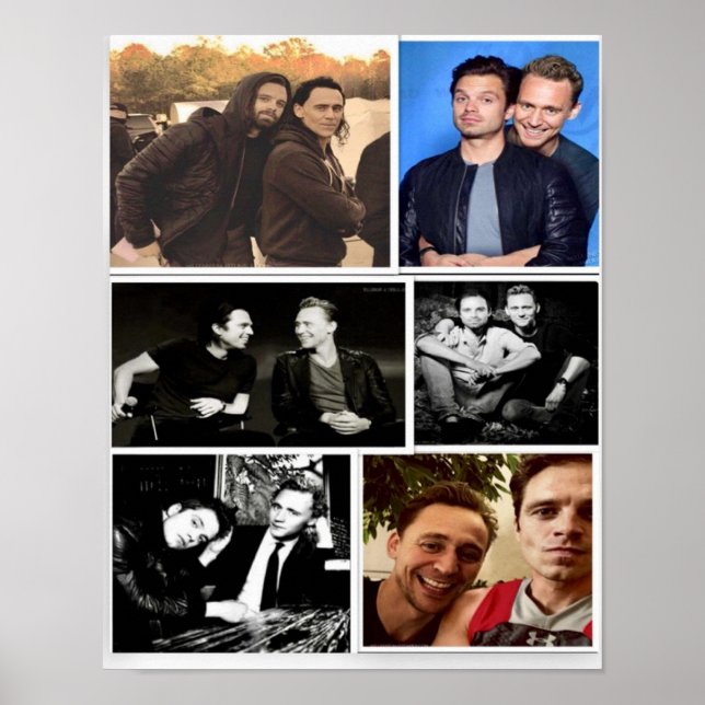 Sebastian Stan och Tom Hiddleston Poster (Framsidan)