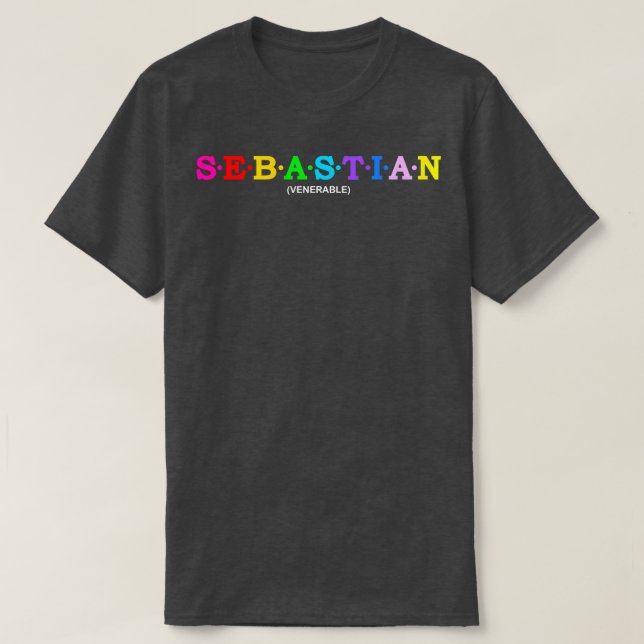 Sebastian Venerable T Shirt (Design framsida)