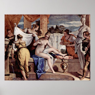 Sebastiano Ricci - Bathsheba i hennes bad. Poster