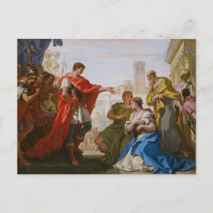 Sebastiano Ricci - Scipios kontinuitet Vykort