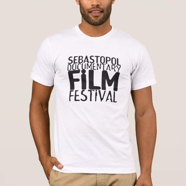 Sebastopol Doc filmfestivalt-skjorta T Shirt (Framsida)