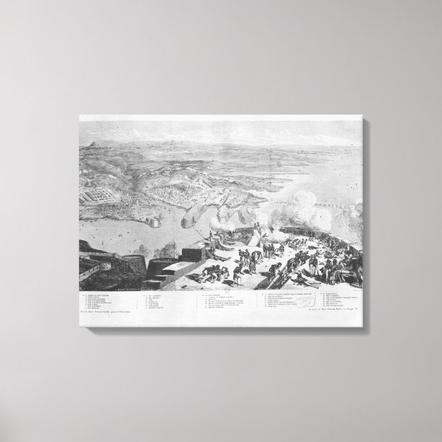 Sebastopol från Fort Constantin Canvastryck (Framsida)