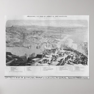Sebastopol från Fort Constantin Poster