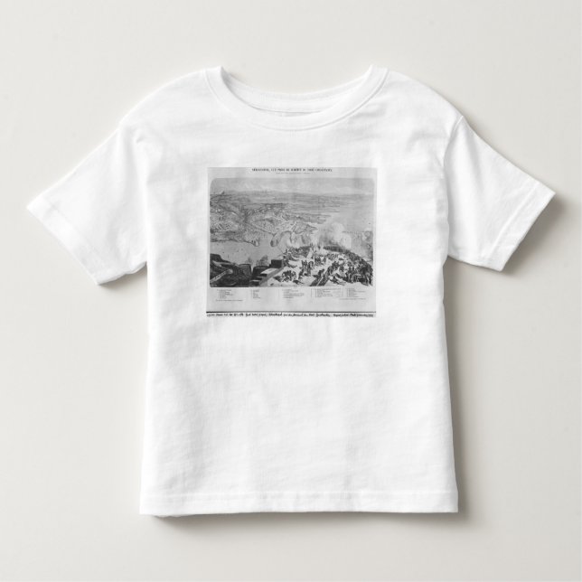 Sebastopol från fort Constantin Tee Shirt (Framsida)