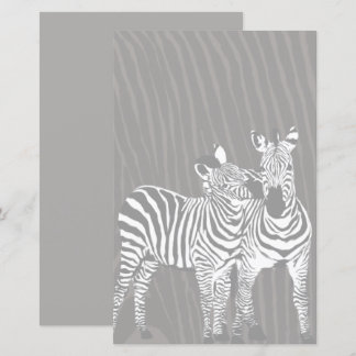 Sebbakanterad skrivbordsduk av Zebra
