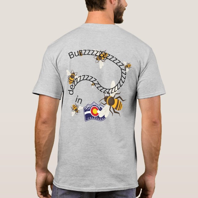 SEBC Buzzed i Colorado T Shirt (Baksida)