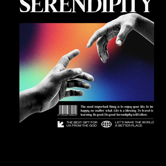 "Sebendipity: Embrace Life's Journey" T Shirt (Skapare uppladdad)