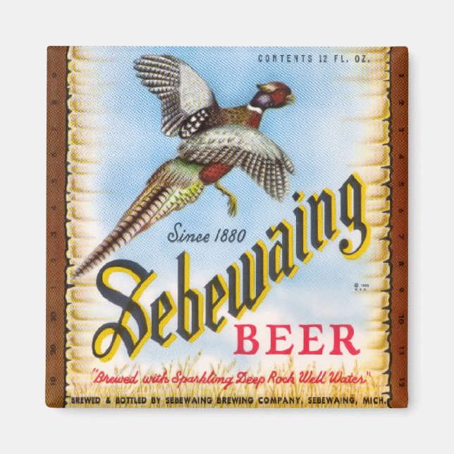 Sebewaine Beer Magnet (Framsidan)