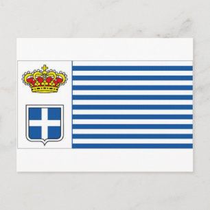 Seborga Flagga Vykort
