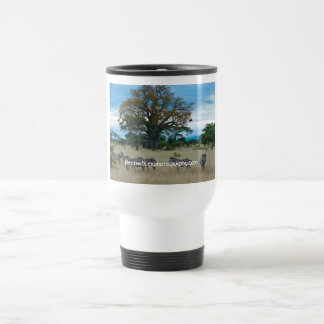 Sebra- & Baobabträdtravel mug Resemugg