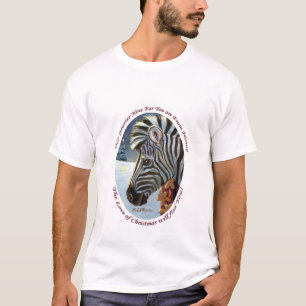 Sebra för julvuxenT-tröja T Shirt