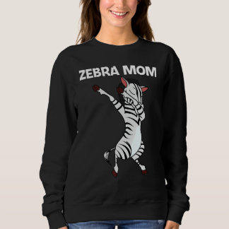 Sebra För Mamma Mor Afrikansk Zoo Djur T Shirt