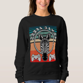Sebra Gamer Kan Inte Höra Dig Jag Spelar Sebra Gam T Shirt