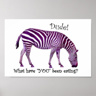 Sebra igen…., poster