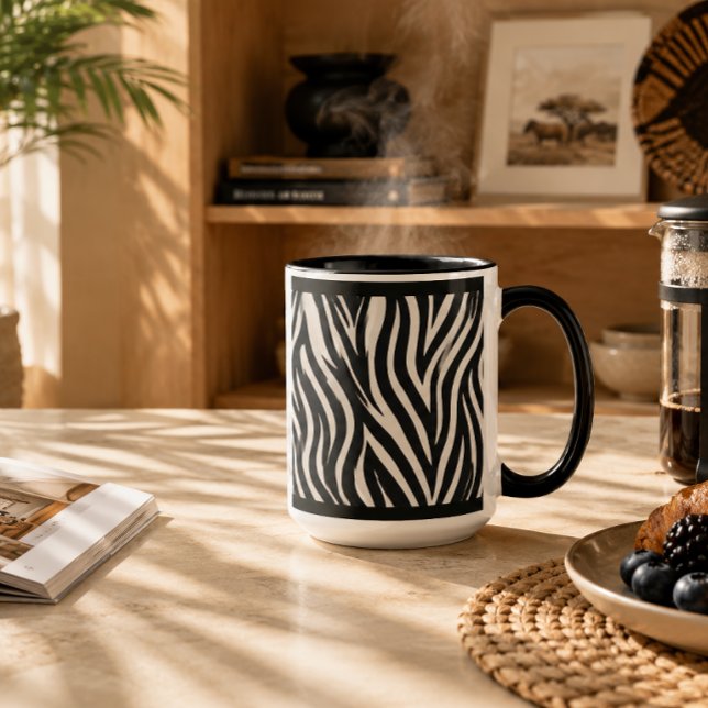 "SEBRA" Kaffe 330 ml Mugg (Skapare uppladdad)