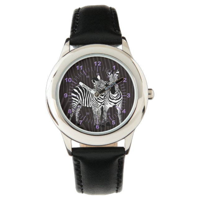 Sebra Lek Armbandsur (Framsida)