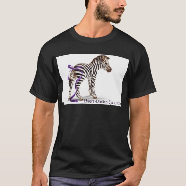 sebra med bandet large.png t-shirt (Framsida)