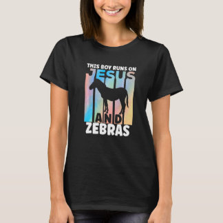 Sebra Outfit för Sebra-älskare för Pojkar Premium T Shirt