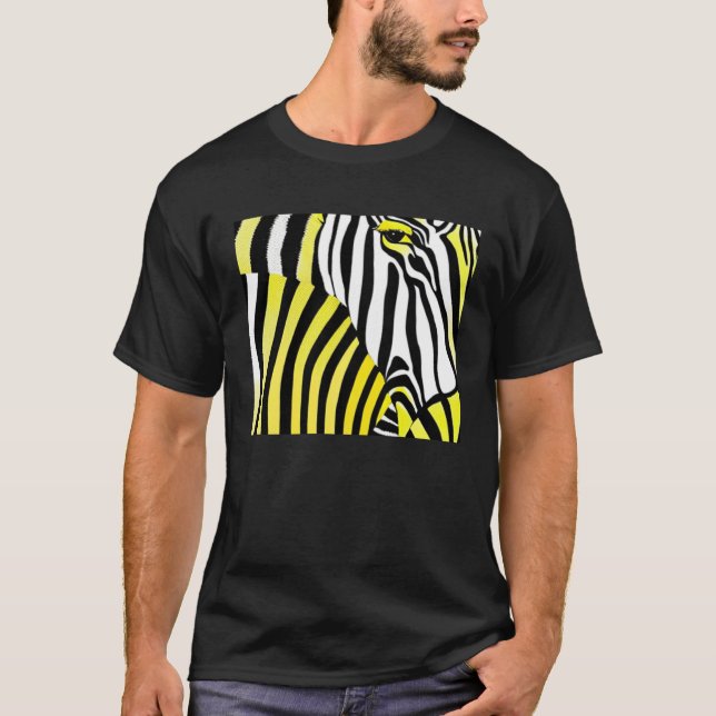 Sebra Ränder T Shirt (Framsida)