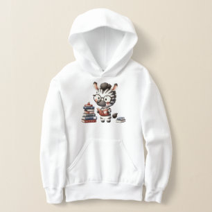 Sebra som läser böcker - Tillbaka till skolan T Shirt
