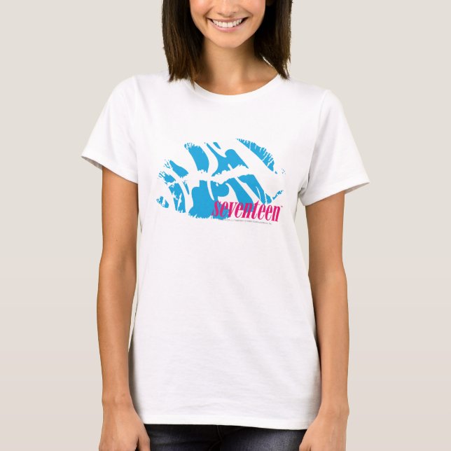 SebraAqua T-shirt (Framsida)