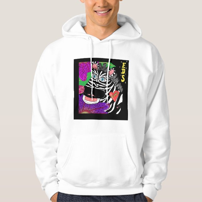 SebraBOT EDS Sweatshirt Med Luva (Framsida)