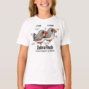 SebraFinchstatistik T-shirt
