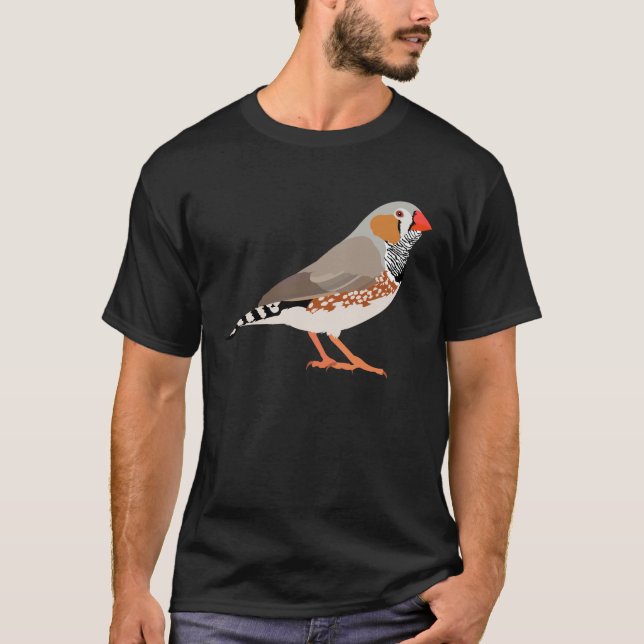 Sebrafink T Shirt (Framsida)