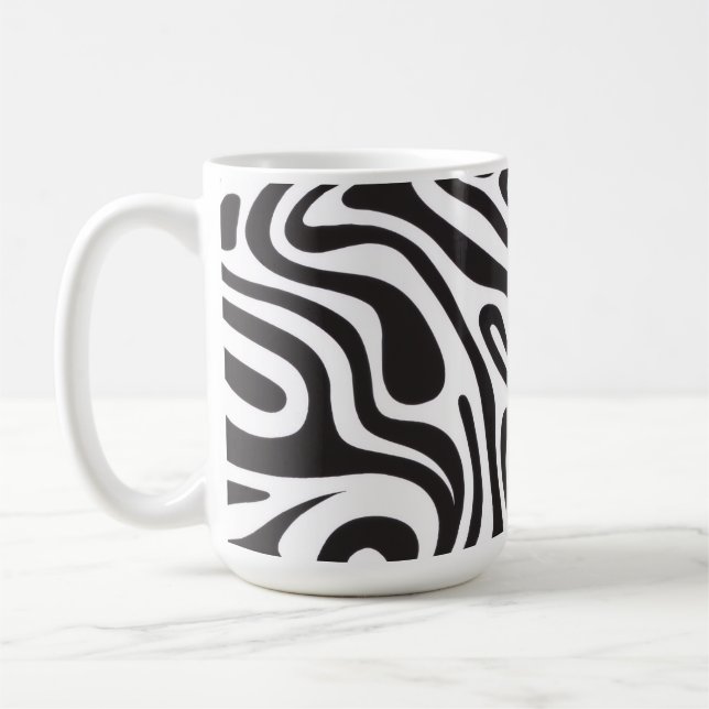 Sebrafintryck Kaffemugg (Vänster)