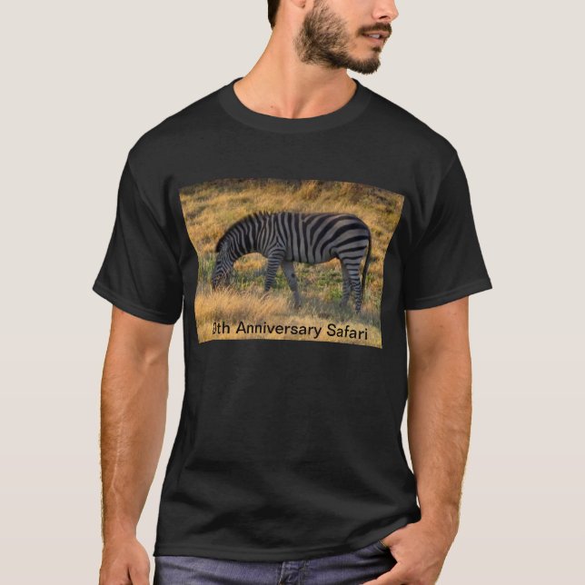 Sebrafoto T-shirt (Framsida)