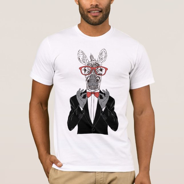 Sebragentleman T Shirt (Framsida)