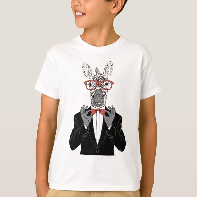 Sebragentleman T Shirt (Framsida)