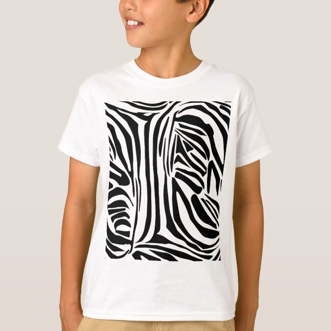 Sebramönster T Shirt (Framsida)