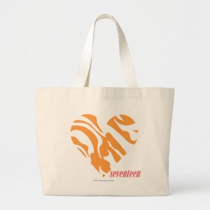 Sebraorange 2 jumbo tygkasse