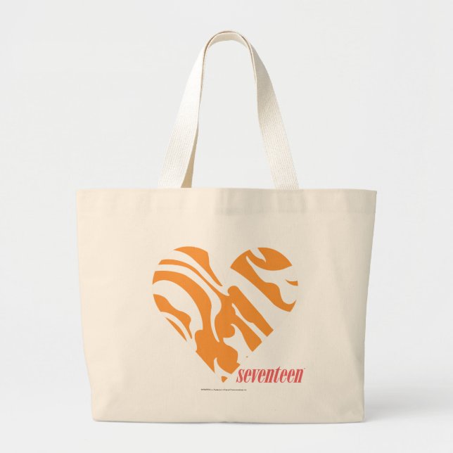 Sebraorange 2 jumbo tygkasse (Framsidan)