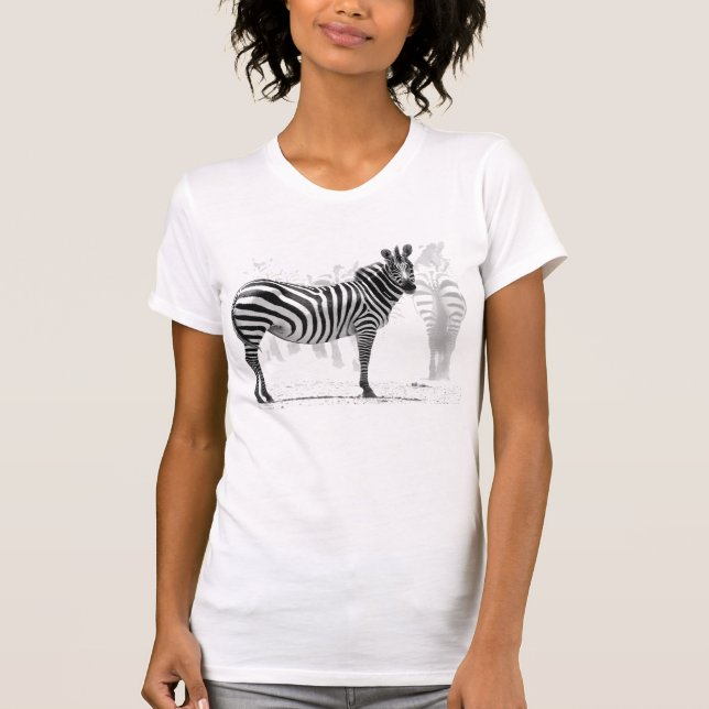 Sebrat-skjorta T-shirt (Framsida)