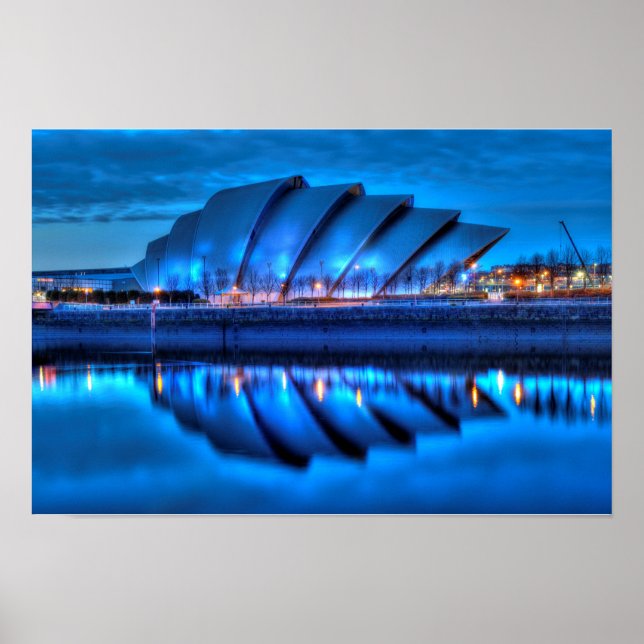 SEC Armadillo, Glasgow Affisch (Framsidan)