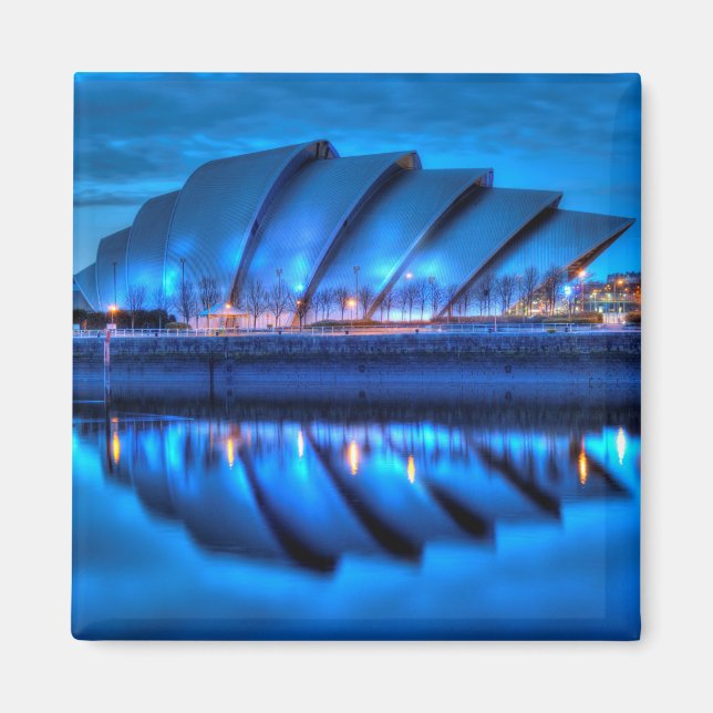 SEC Armadillo, Glasgow, Scotland Magnet (Framsidan)