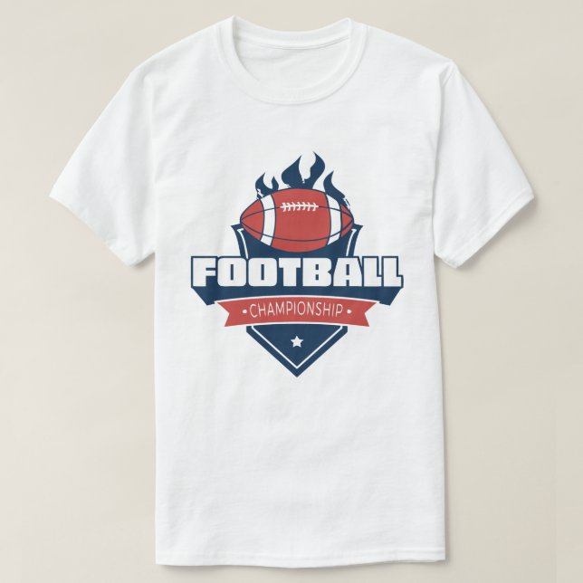 SEC Football Championship-skjorta T Shirt (Design framsida)