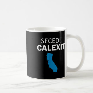 Secede Calexit T Shirt (politisk T Shirt) Kaffemugg