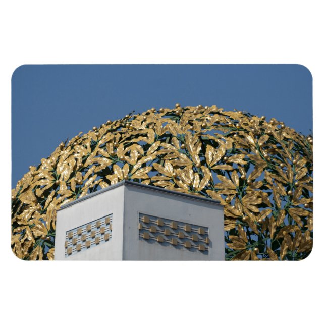Secession, Wien Österrike Magnet (Horisontell)