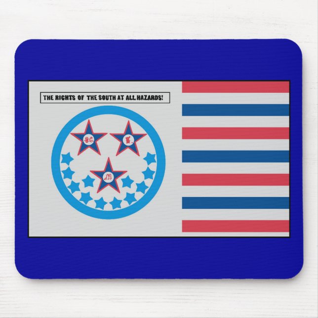 Secessionflagga som används vid Florida - Januari Musmatta (Framsidan)
