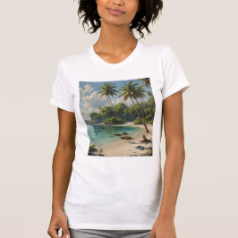 Secluded snorkeling spot t shirt
