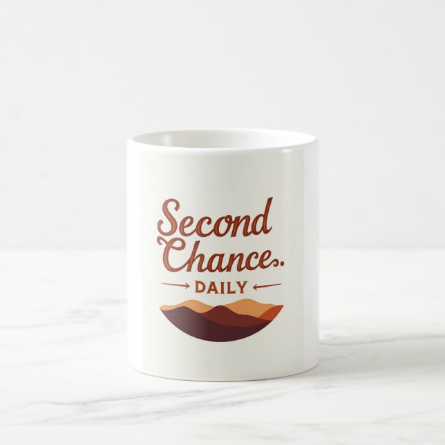 Second Chance Daily" Barn T-Shirt   Kaffemugg (Center)
