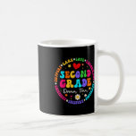 Second Grade Dream Team Back To School Teacher Lov Kaffemugg<br><div class="desc">Second Grade Dream Team Back To School Teacher Love Floral</div>