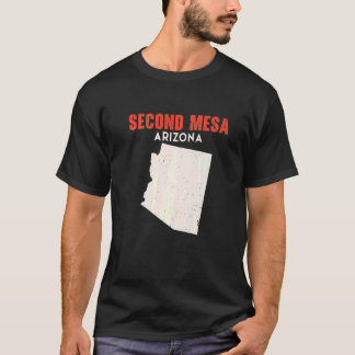 Second Mesa Arizona USA State America Travel Arizo T Shirt